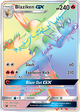 Blaziken GX (170/168) [Sun & Moon: Celestial Storm] - Duel Kingdom