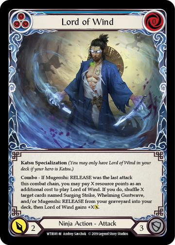 Lord of Wind [WTR081-M] Alpha Print Normal - Duel Kingdom