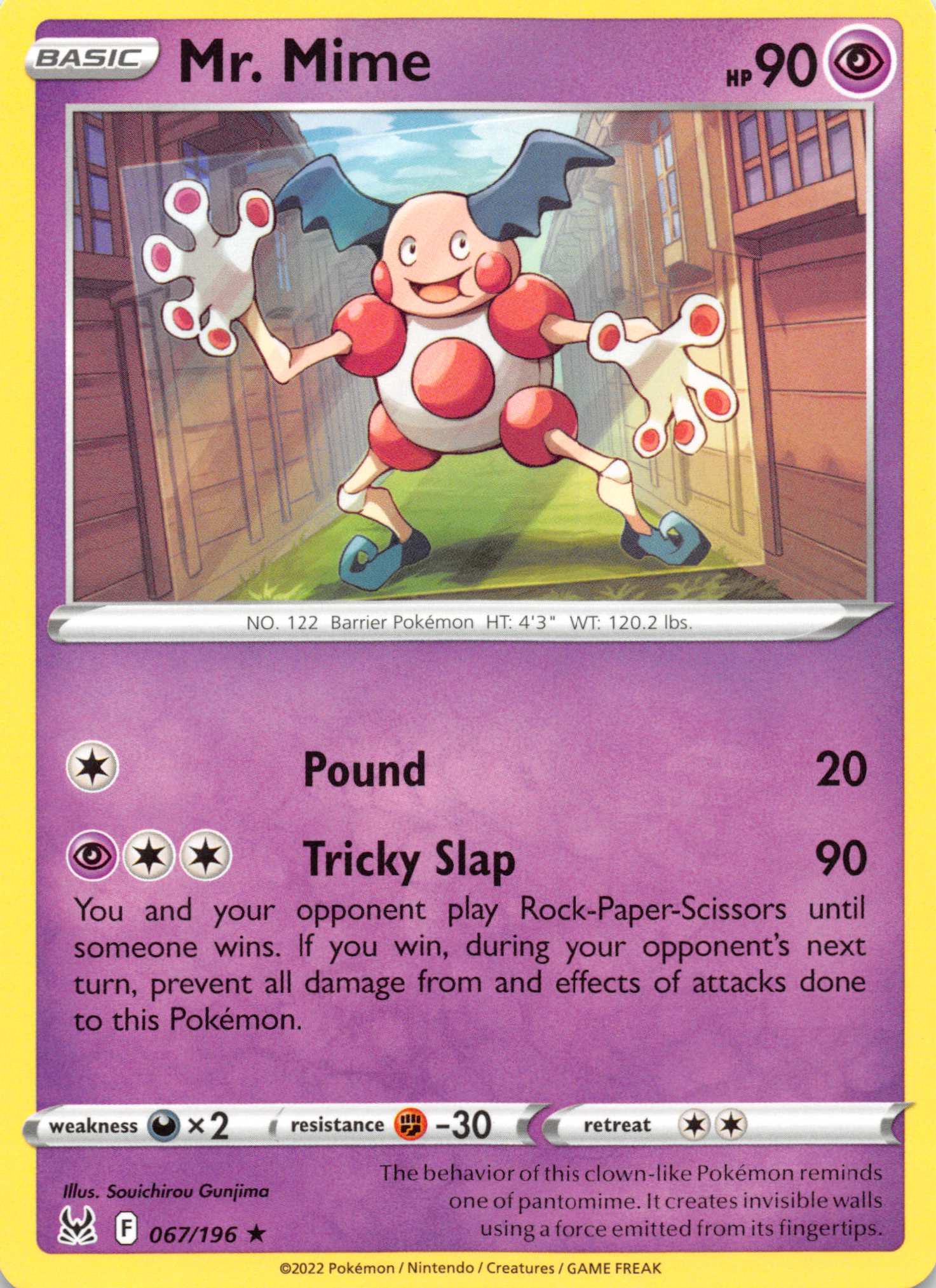 Mr. Mime (067/196) [Sword & Shield: Lost Origin]