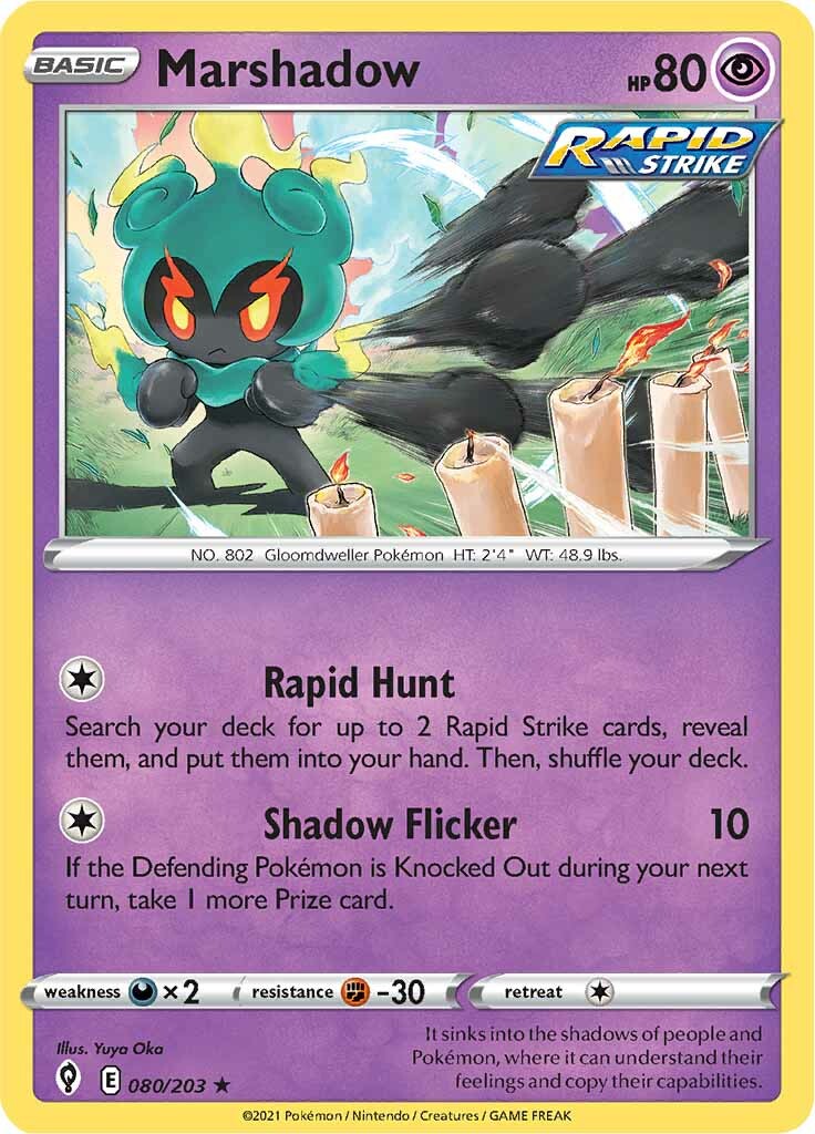 Marshadow (080/203) [Sword & Shield: Evolving Skies] - Duel Kingdom