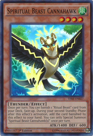 Spiritual Beast Cannahawk [THSF-EN027] Super Rare - Duel Kingdom