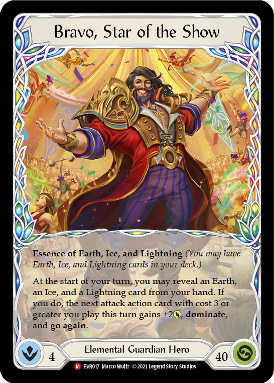 Bravo, Star of the Show [EVR017] 1st Edition Normal - Duel Kingdom