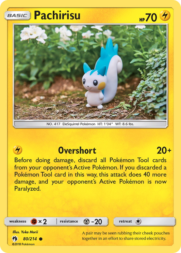 Pachirisu (80/214) [Sun & Moon: Lost Thunder] - Duel Kingdom