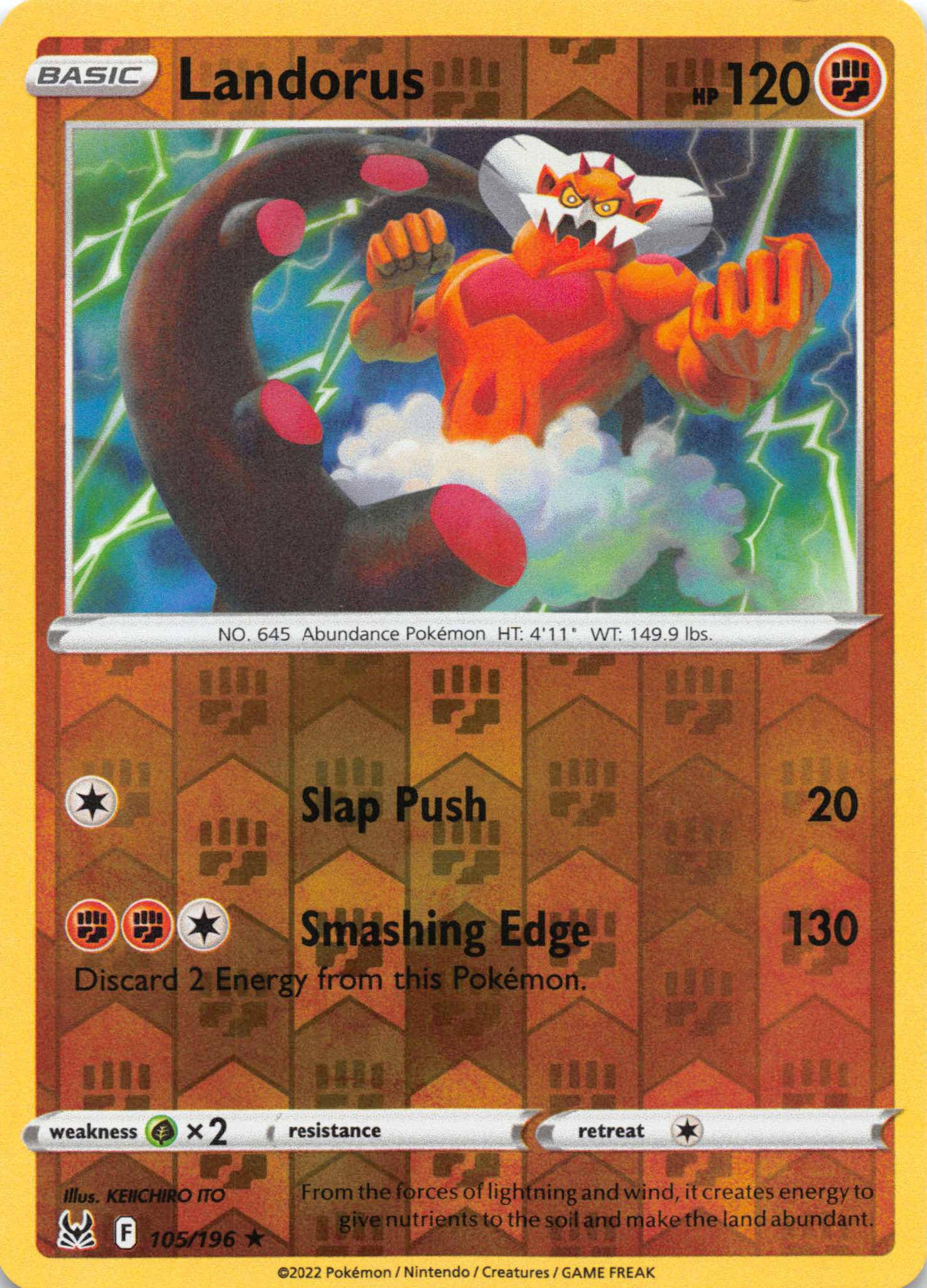 Landorus (105/196) [Sword & Shield: Lost Origin]