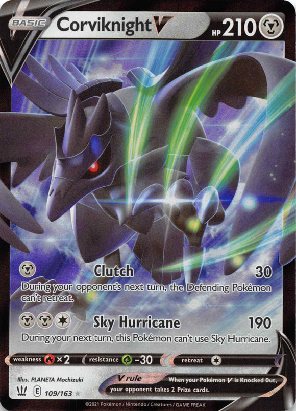 Corviknight V (109/163) [Sword & Shield: Battle Styles] - Duel Kingdom
