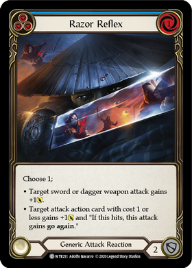 Razor Reflex (Blue) [WTR211] Unlimited Normal - Duel Kingdom