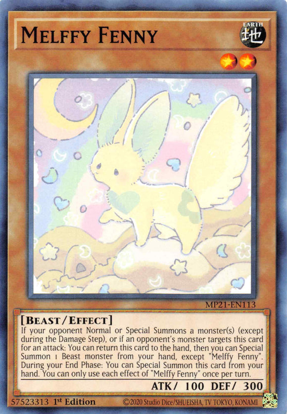 Melffy Fenny [MP21-EN113] Common - Duel Kingdom