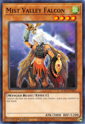 Mist Valley Falcon [HAC1-EN061] Common - Duel Kingdom