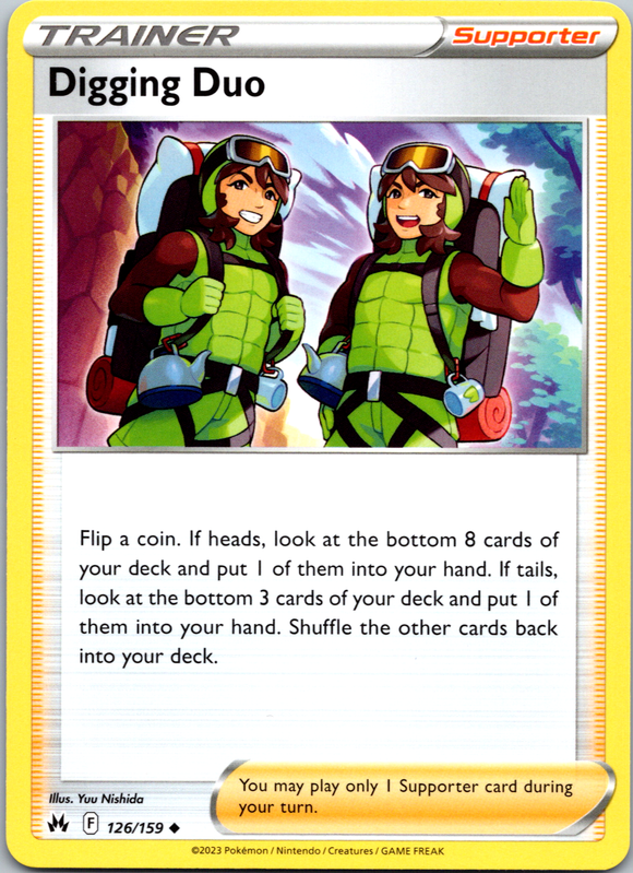 Digging Duo (126/159) [Sword & Shield: Crown Zenith]