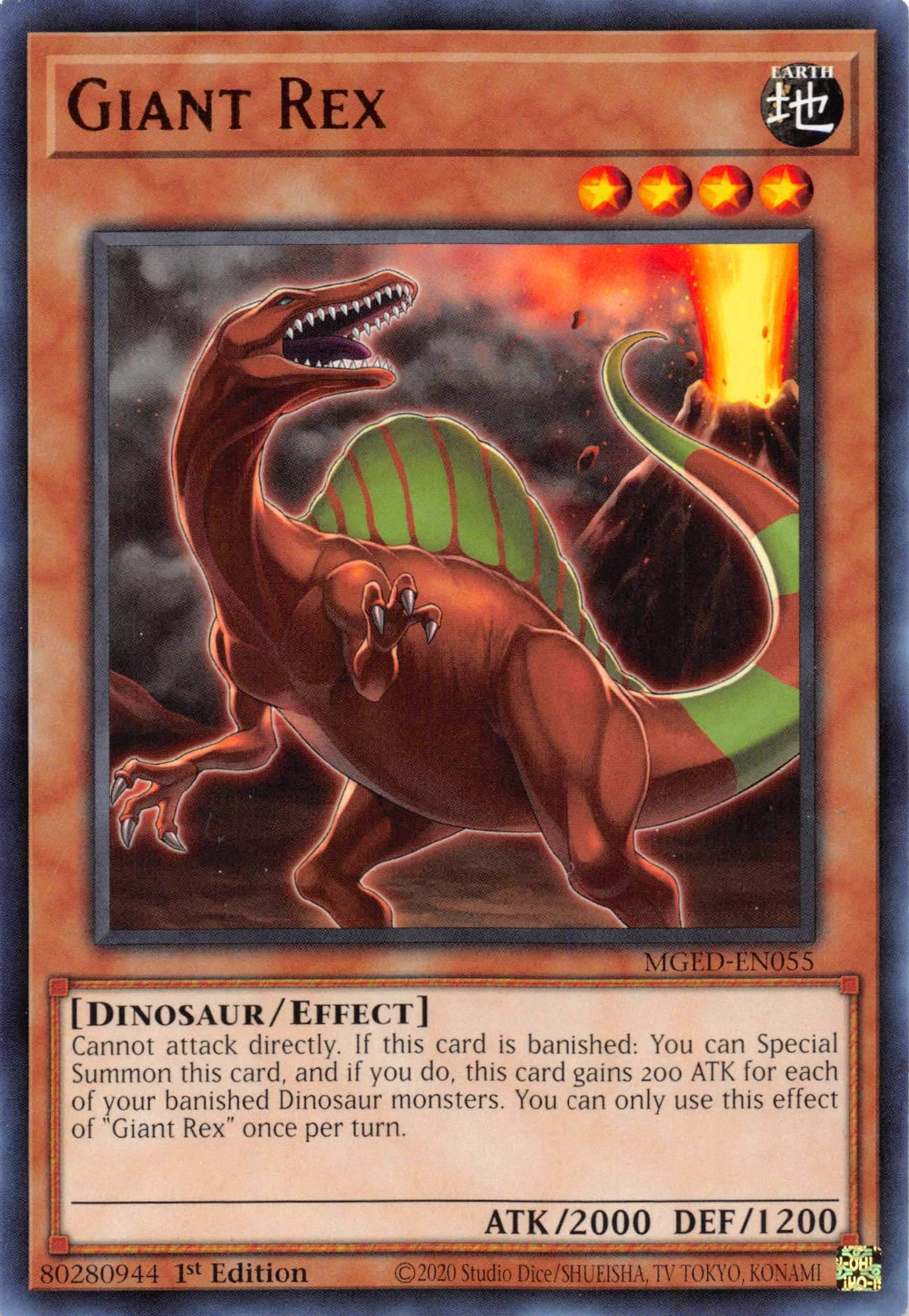 Giant Rex [MGED-EN055] Rare - Duel Kingdom