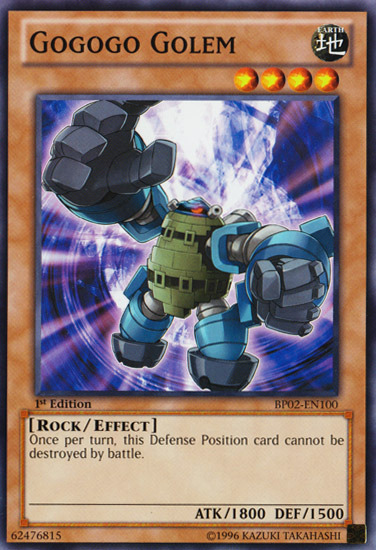 Gogogo Golem [BP02-EN100] Common - Duel Kingdom