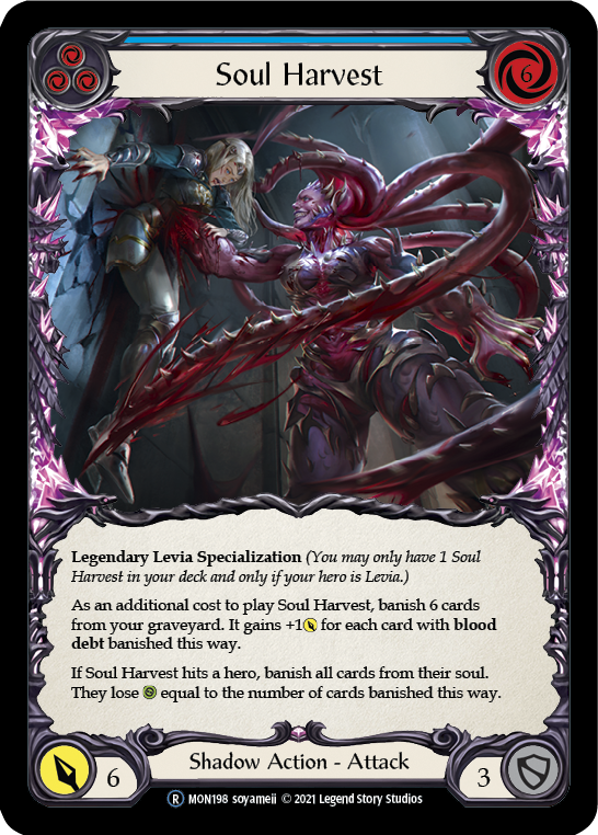 Soul Harvest (Rainbow Foil) [U-MON198-RF] Unlimited Rainbow Foil - Duel Kingdom