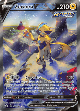 Zeraora V (166/198) [Sword & Shield: Chilling Reign]