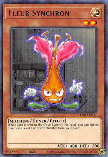Fleur Synchron [LED8-EN031] Rare - Duel Kingdom