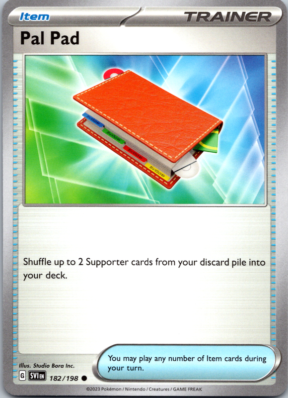 Pal Pad [182] - (SV01 Scarlet & Violet Base Set)