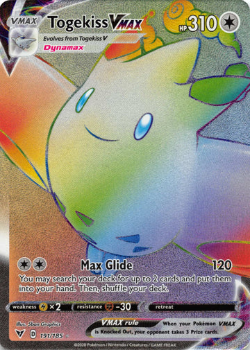 Togekiss VMAX (Secret)  [191/185] [SWSH04: Vivid Voltage] - Duel Kingdom