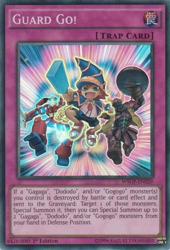 Guard Go! [WSUP-EN029] Super Rare - Duel Kingdom