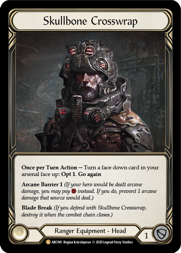 Skullbone Crosswrap [ARC041] Unlimited Rainbow Foil - Duel Kingdom