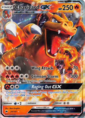 Charizard GX (020/147) [Sun & Moon: Burning Shadows]