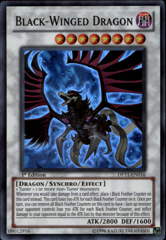 Black-Winged Dragon [DP11-EN016] Super Rare - Duel Kingdom