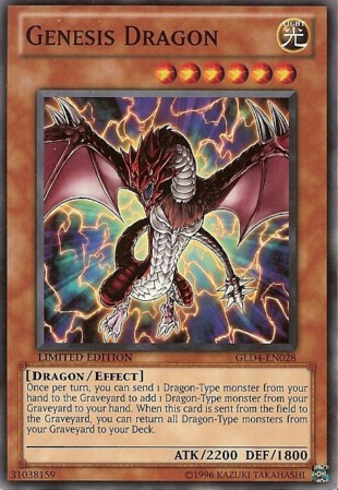 Genesis Dragon [GLD4-EN028] Common - Duel Kingdom