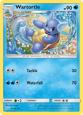 Wartortle (24/181) [Sun & Moon: Team Up] - Duel Kingdom