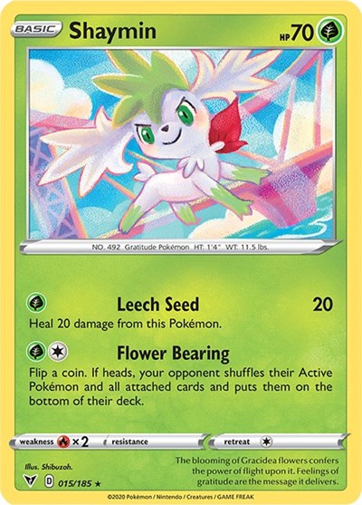 Shaymin  [015/185] [SWSH04: Vivid Voltage] - Duel Kingdom