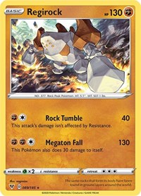 Regirock  [089/185] [SWSH04: Vivid Voltage] - Duel Kingdom