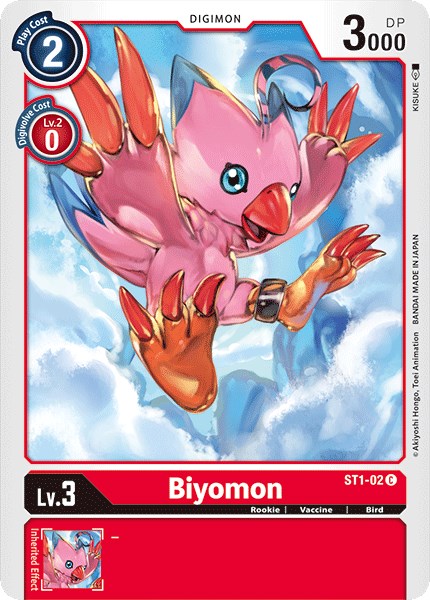 Biyomon [ST1-02] [Starter Deck 01: Gaia Red] Normal