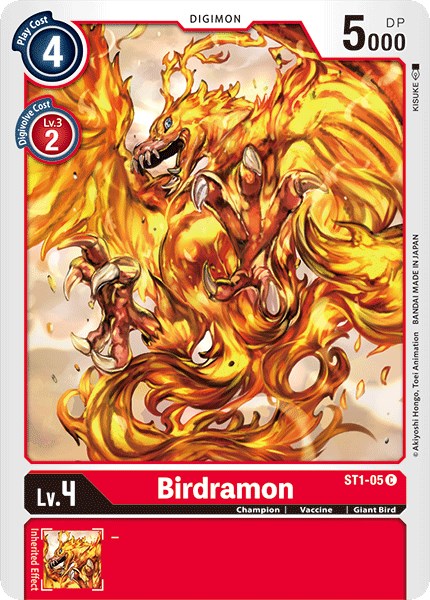 Birdramon [ST1-05] [Starter Deck 01: Gaia Red] Normal