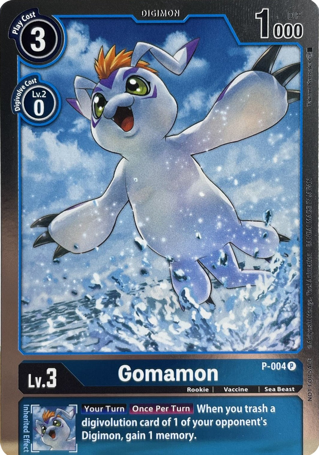 Gomamon - P-004 [P-004] [Digimon Promotion Cards] Foil