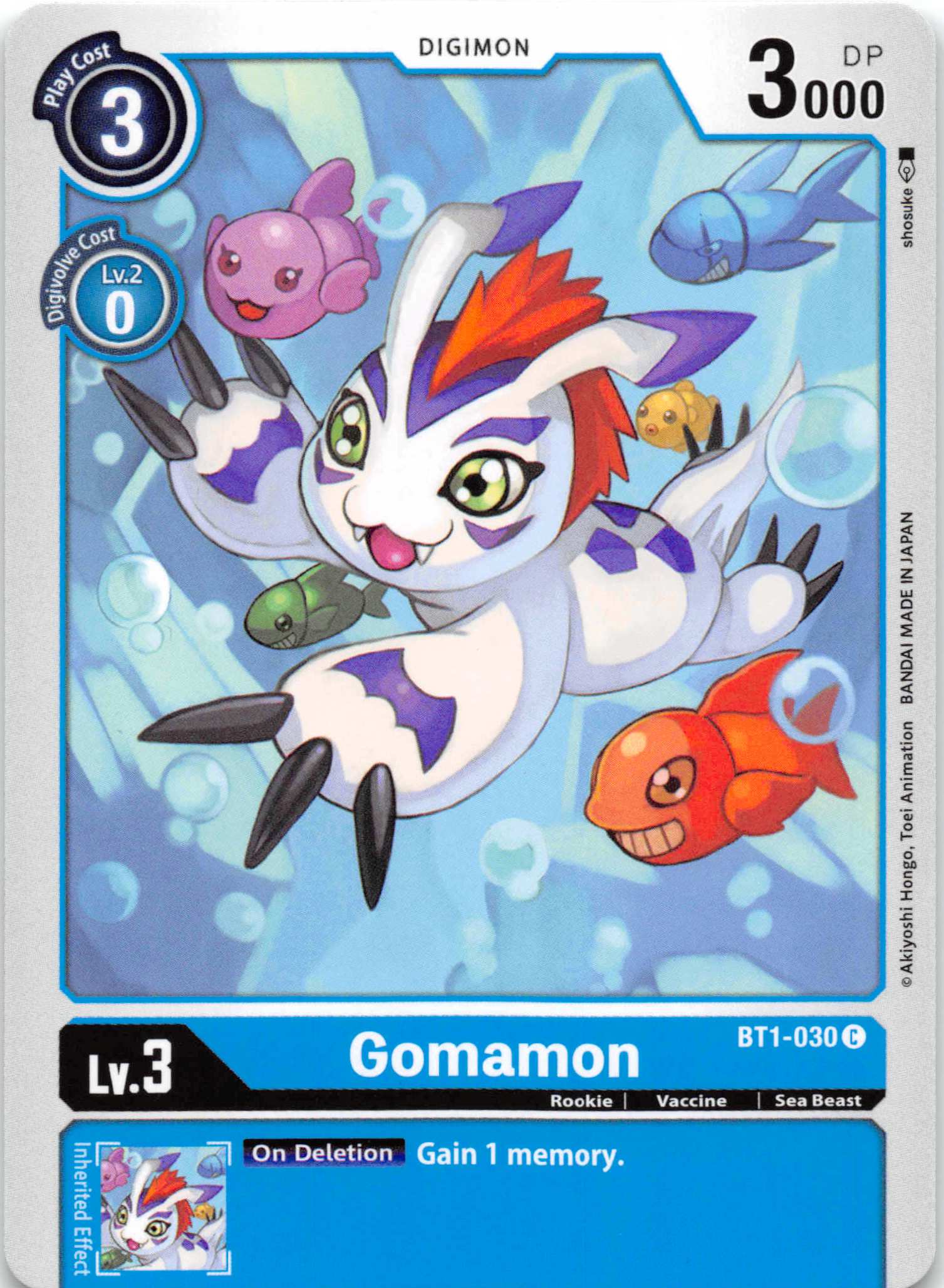 Gomamon - BT1-030 [BT1-030] [Release Special Booster] Normal