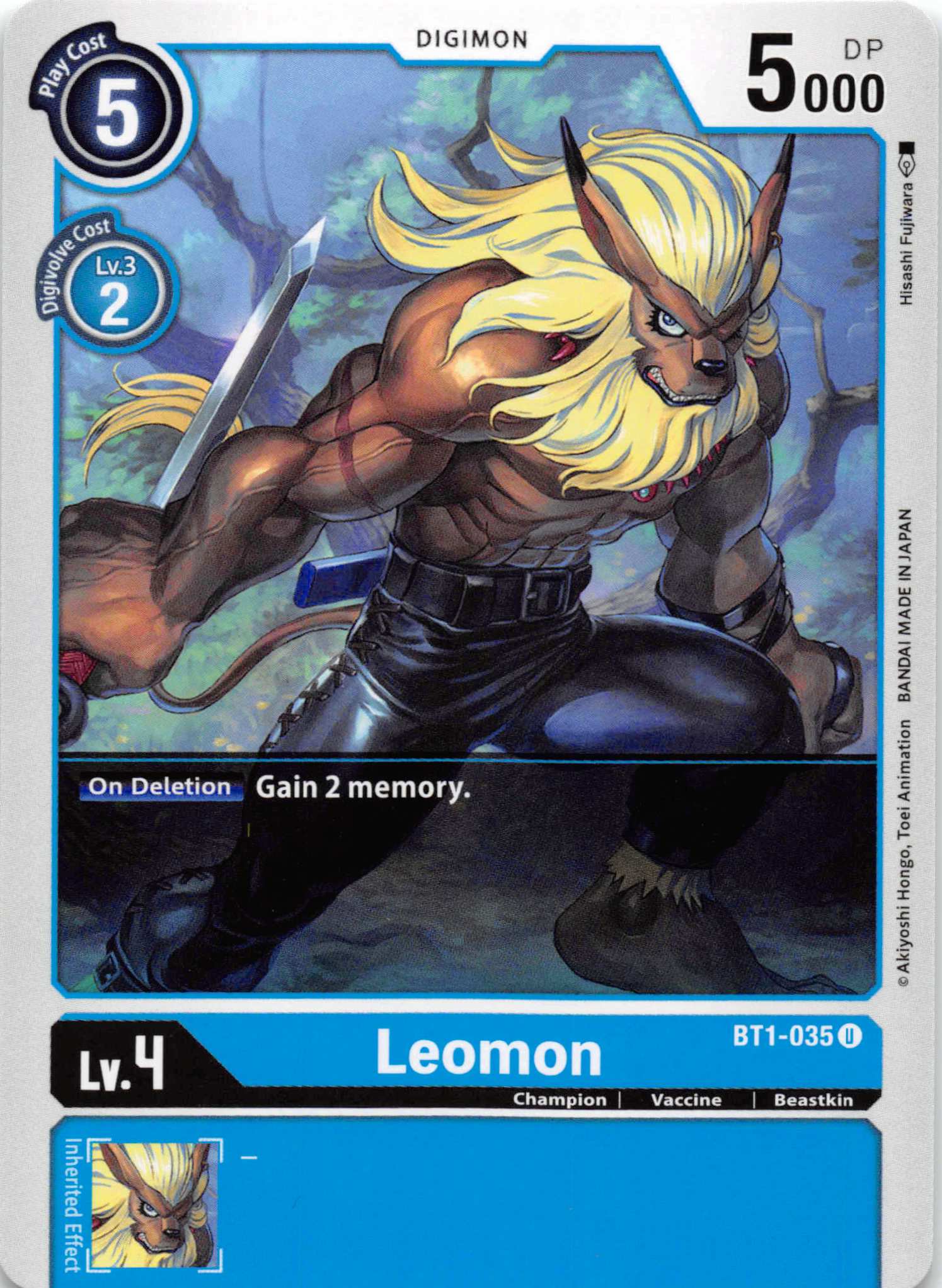 Leomon [BT1-035] [Release Special Booster] Normal