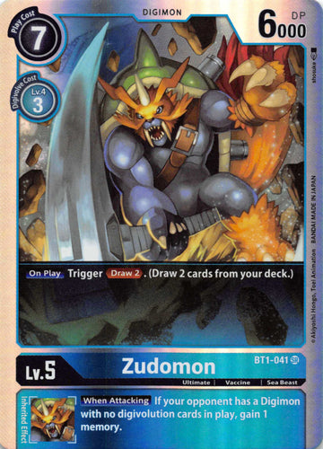 Zudomon - BT1-041 [BT1-041] [Release Special Booster] Foil