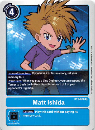 Matt Ishida - BT1-086 [BT1-086] [Release Special Booster] Normal