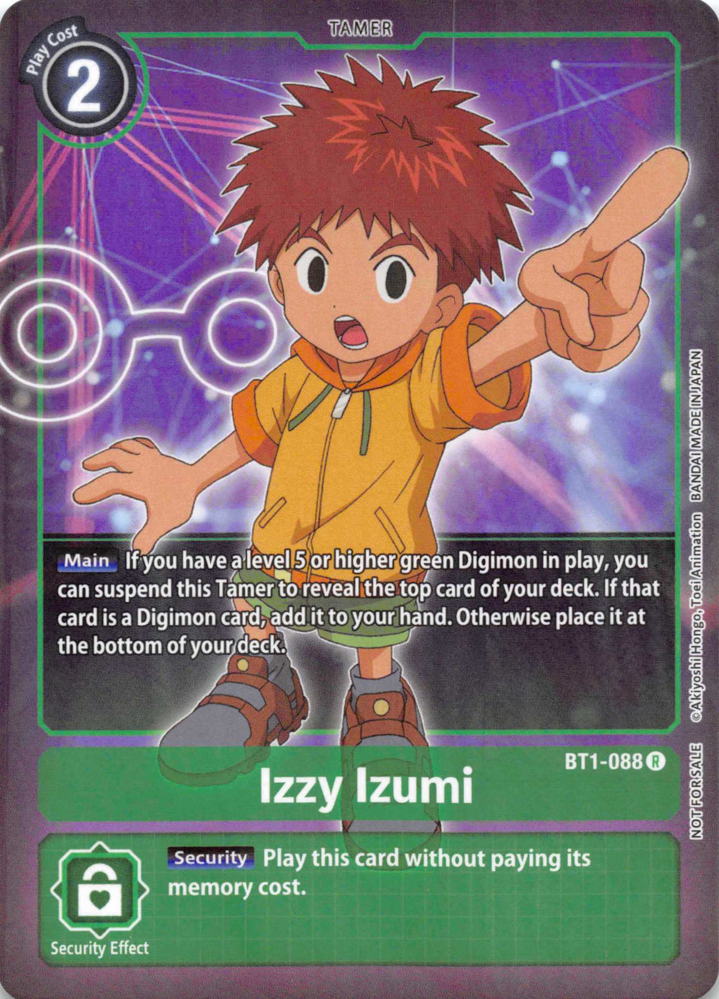 Izzy Izumi (Box Topper) [BT1-088] [Release Special Booster] Foil