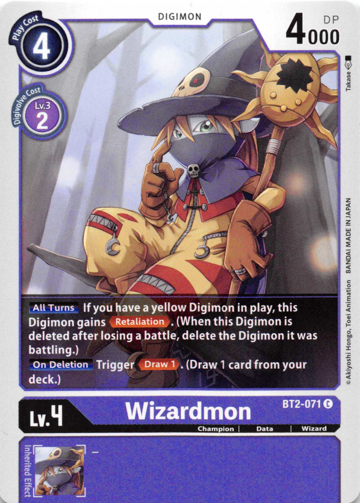 Wizardmon [BT2-071] [Release Special Booster] Normal