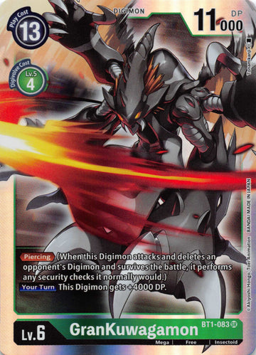 GranKuwagamon [BT1-083] [Release Special Booster] Foil