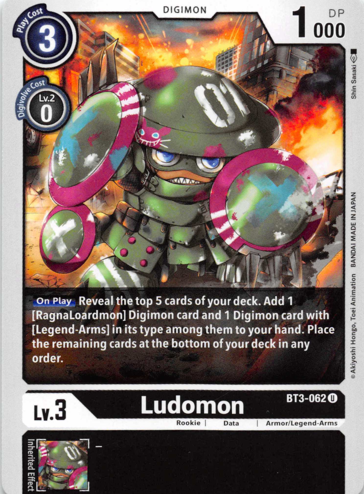 Ludomon [BT3-062] [Release Special Booster] Normal