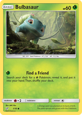 Bulbasaur [Detective Pikachu] - Duel Kingdom
