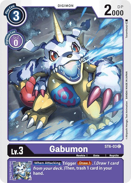 Gabumon [ST6-03] [Starter Deck 06: Venomous Violet] Normal