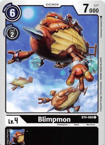 Blimpmon [BT4-069] [Great Legend] Normal
