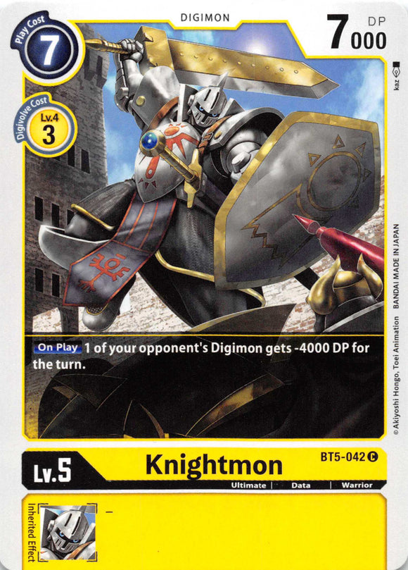Knightmon [BT5-042] [Battle of Omni] Normal