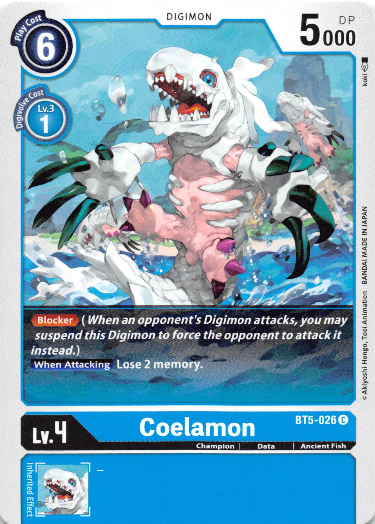 Coelamon [BT5-026] [Battle of Omni] Normal