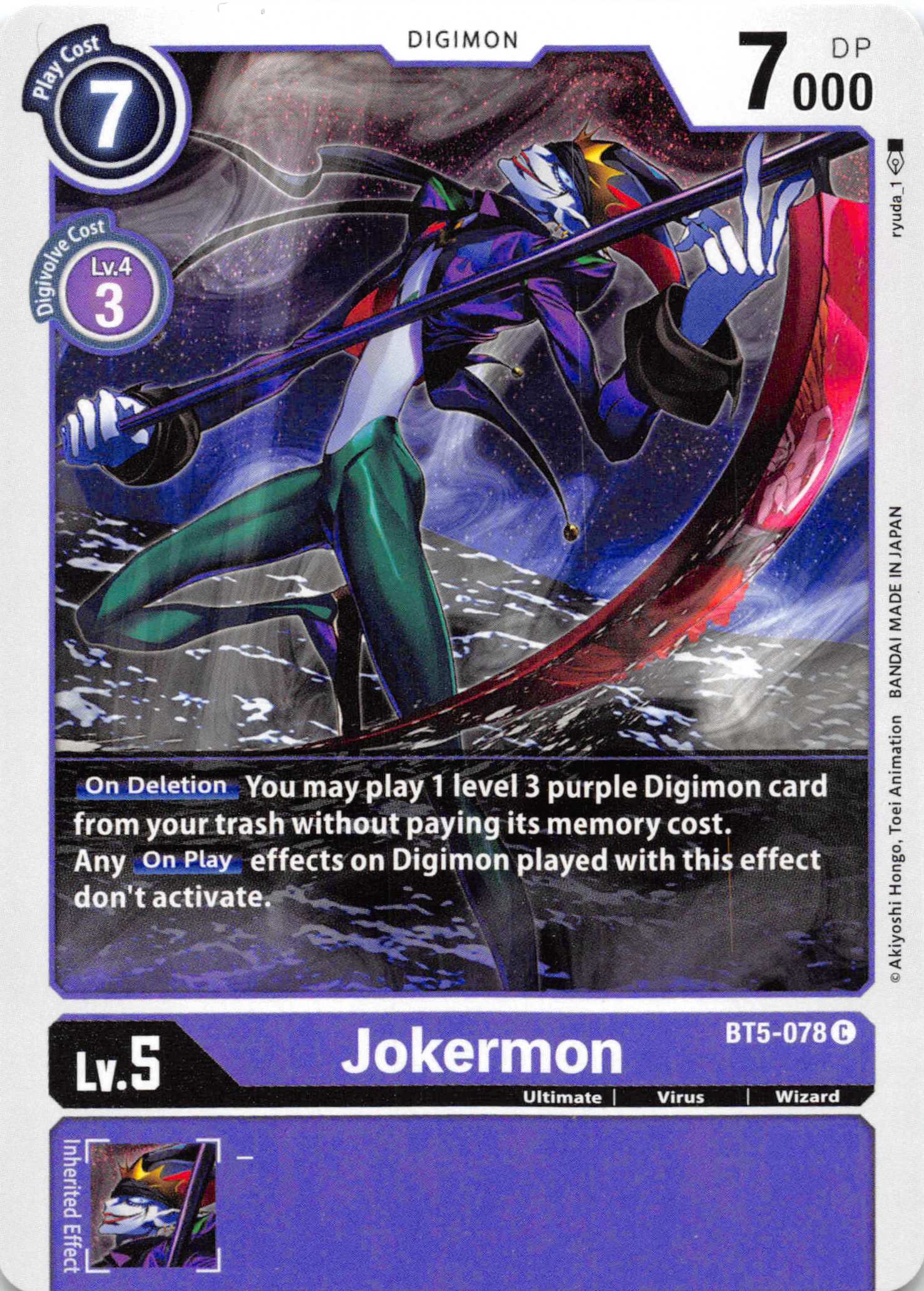 Jokermon [BT5-078] [Battle of Omni] Normal