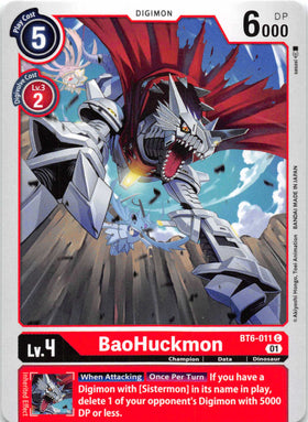 BaoHuckmon [BT6-011] [Double Diamond] Normal