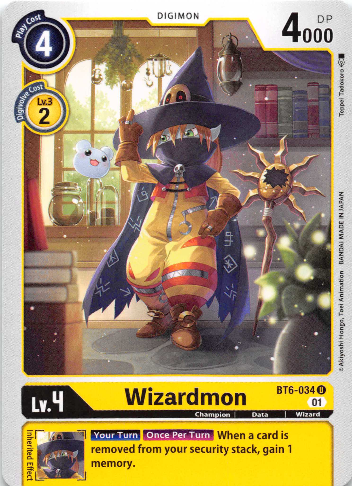 Wizardmon [BT6-034] [Double Diamond] Normal