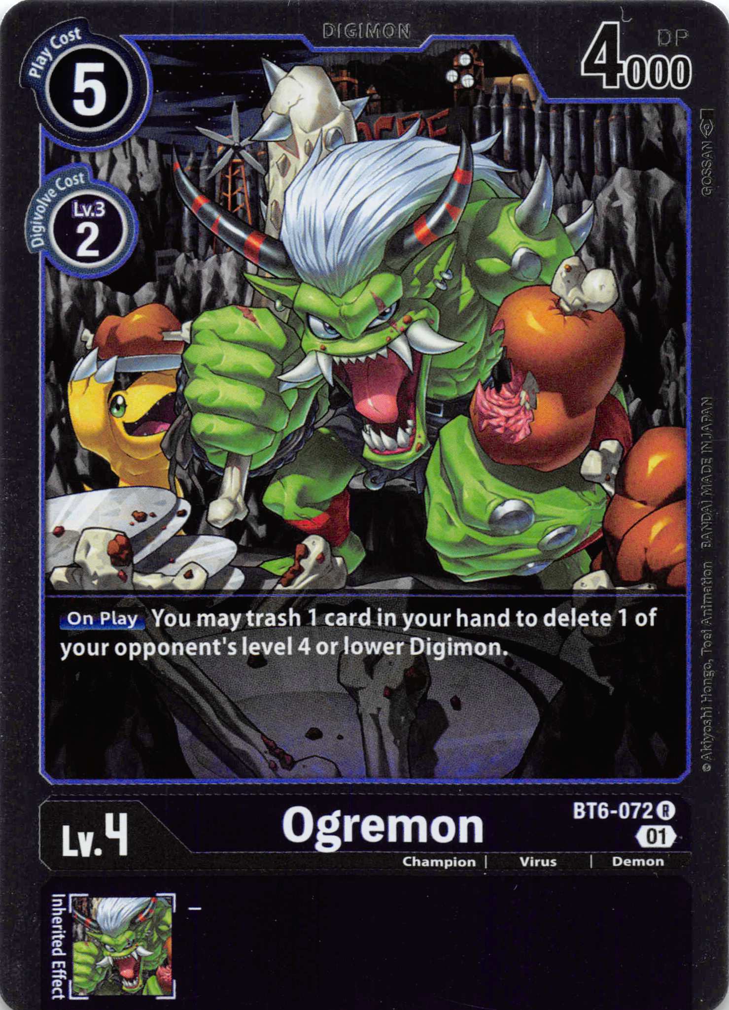 Ogremon [BT6-072] [Double Diamond] Foil