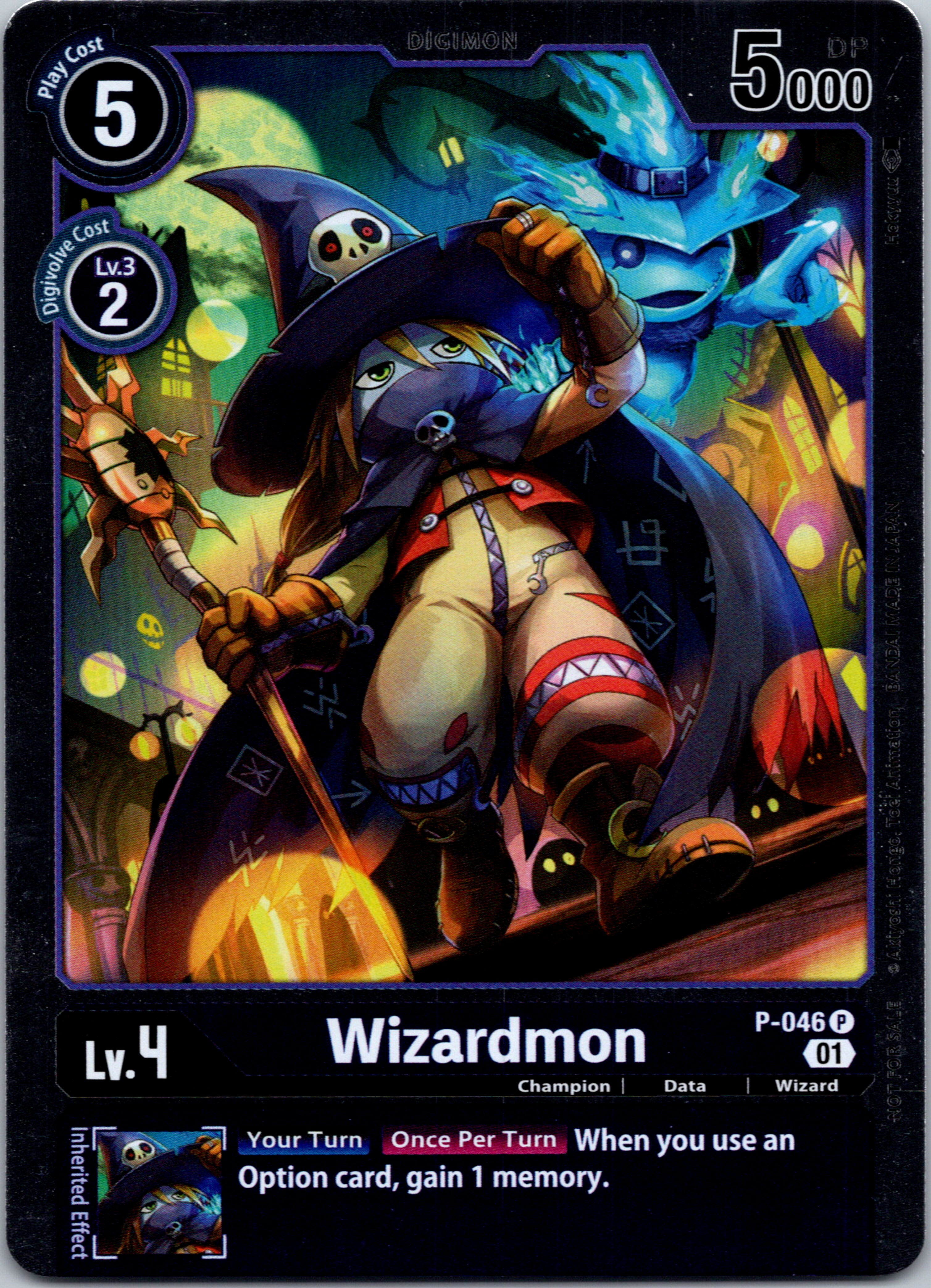 Wizardmon [P-046] [Digimon Promotion Cards] Foil