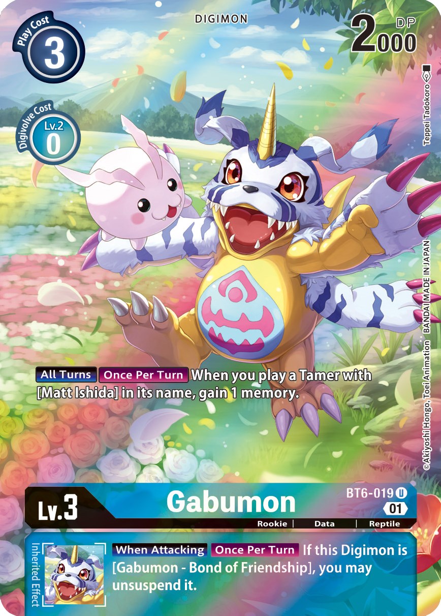 Gabumon (Alternate Art) [BT6-019] [Double Diamond] Foil